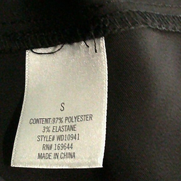 Studio 19 - Black Spaghetti Strapped A-Line Dress - Small - Picture 8 of 8